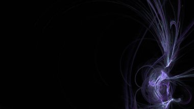 Fantezi kaotik renkli fraktal desen. Soyut Fraktal şekiller. 3D render resimde arka plan veya duvar kağıdı.