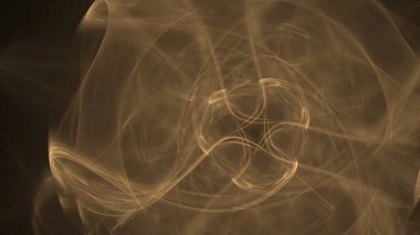 Fantezi kaotik renkli fraktal desen. Soyut Fraktal şekiller. 3D render resimde arka plan veya duvar kağıdı.