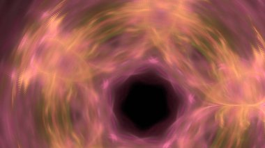 Fantezi kaotik renkli fraktal desen. Soyut Fraktal şekiller. 3D render resimde arka plan veya duvar kağıdı.