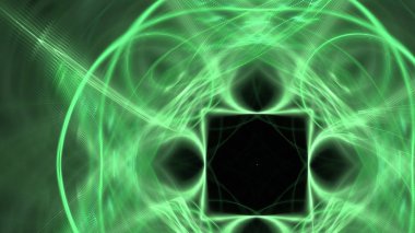 Fantezi kaotik renkli fraktal desen. Soyut Fraktal şekiller. 3D render resimde arka plan veya duvar kağıdı.