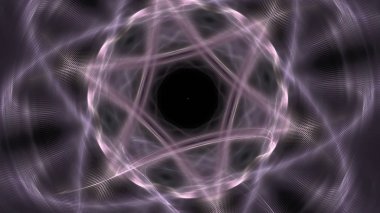 Fantezi kaotik renkli fraktal desen. Soyut Fraktal şekiller. 3D render resimde arka plan veya duvar kağıdı.