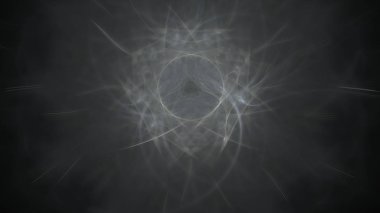 Fantezi kaotik renkli fraktal desen. Soyut Fraktal şekiller. 3D render resimde arka plan veya duvar kağıdı.