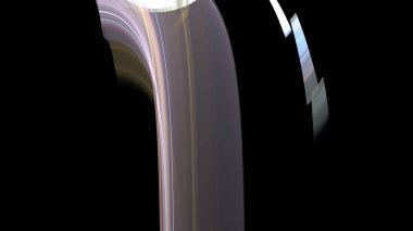 Fantezi kaotik renkli fraktal desen. Soyut Fraktal şekiller. 3D render resimde arka plan veya duvar kağıdı.