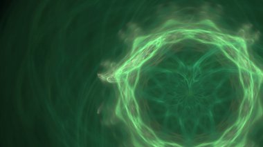 Fantezi kaotik renkli fraktal desen. Soyut Fraktal şekiller. 3D render resimde arka plan veya duvar kağıdı.