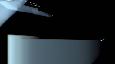 Fantezi kaotik renkli fraktal desen. Soyut Fraktal şekiller. 3D render resimde arka plan veya duvar kağıdı.