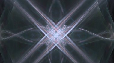 Fantezi kaotik renkli fraktal desen. Soyut Fraktal şekiller. 3D render resimde arka plan veya duvar kağıdı.