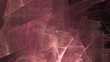 Fantezi kaotik renkli fraktal desen. Soyut Fraktal şekiller. 3D render resimde arka plan veya duvar kağıdı.