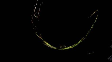 Fantezi kaotik renkli fraktal desen. Soyut Fraktal şekiller. 3D render resimde arka plan veya duvar kağıdı.