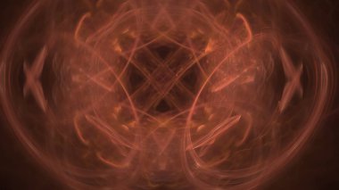 Fantezi kaotik renkli fraktal desen. Soyut Fraktal şekiller. 3D render resimde arka plan veya duvar kağıdı.