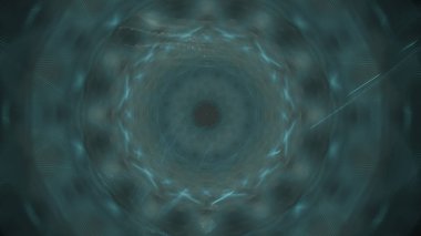 Fantezi kaotik renkli fraktal desen. Soyut Fraktal şekiller. 3D render resimde arka plan veya duvar kağıdı.