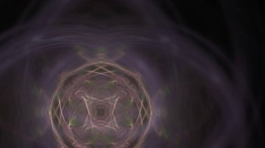 Fantezi kaotik renkli fraktal desen. Soyut Fraktal şekiller. 3D render resimde arka plan veya duvar kağıdı.