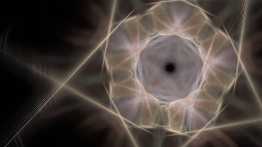 Fantezi kaotik renkli fraktal desen. Soyut Fraktal şekiller. 3D render resimde arka plan veya duvar kağıdı.