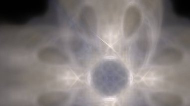 Fantezi kaotik renkli fraktal desen. Soyut Fraktal şekiller. 3D render resimde arka plan veya duvar kağıdı.