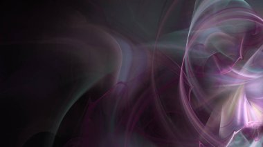 Fantezi kaotik renkli fraktal desen. Soyut Fraktal şekiller. 3D render resimde arka plan veya duvar kağıdı.