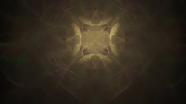 Fantezi kaotik renkli fraktal desen. Soyut Fraktal şekiller. 3D render resimde arka plan veya duvar kağıdı.