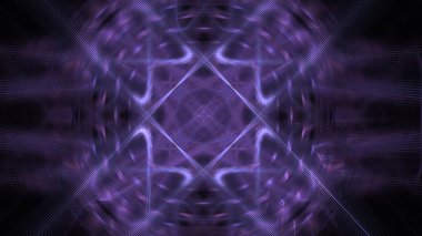 Fantezi kaotik renkli fraktal desen. Soyut Fraktal şekiller. 3D render resimde arka plan veya duvar kağıdı.