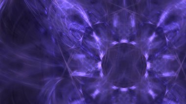 Fantezi kaotik renkli fraktal desen. Soyut Fraktal şekiller. 3D render resimde arka plan veya duvar kağıdı.