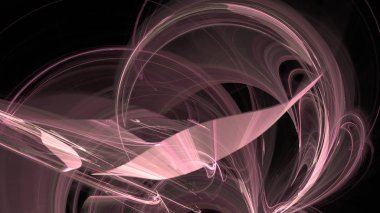 Fantezi kaotik renkli fraktal desen. Soyut Fraktal şekiller. 3D render resimde arka plan veya duvar kağıdı.