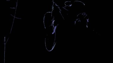 Fantezi kaotik renkli fraktal desen. Soyut Fraktal şekiller. 3D render resimde arka plan veya duvar kağıdı.