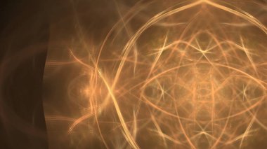 Fantezi kaotik renkli fraktal desen. Soyut Fraktal şekiller. 3D render resimde arka plan veya duvar kağıdı.