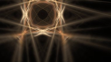 Fantezi kaotik renkli fraktal desen. Soyut Fraktal şekiller. 3D render resimde arka plan veya duvar kağıdı.