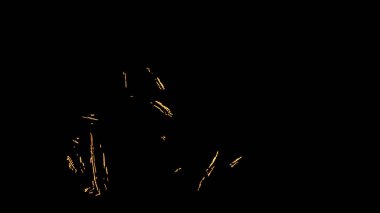 Fantezi kaotik renkli fraktal desen. Soyut Fraktal şekiller. 3D render resimde arka plan veya duvar kağıdı.