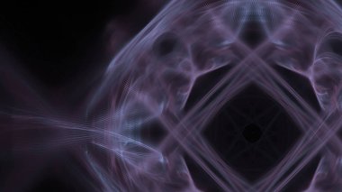 Fantezi kaotik renkli fraktal desen. Soyut Fraktal şekiller. 3D render resimde arka plan veya duvar kağıdı.