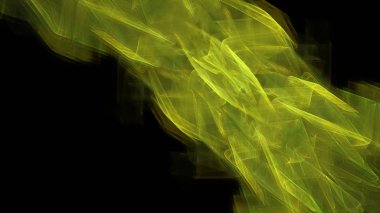 Fantezi kaotik renkli fraktal desen. Soyut Fraktal şekiller. 3D render resimde arka plan veya duvar kağıdı.