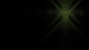 Fantezi kaotik renkli fraktal desen. Soyut Fraktal şekiller. 3D render resimde arka plan veya duvar kağıdı.