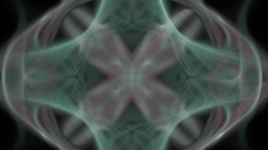 Fantezi kaotik renkli fraktal desen. Soyut Fraktal şekiller. 3D render resimde arka plan veya duvar kağıdı.