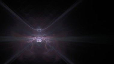 Fantezi kaotik renkli fraktal desen. Soyut Fraktal şekiller. 3D render resimde arka plan veya duvar kağıdı.