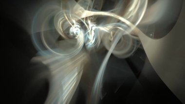 Fantezi kaotik renkli fraktal desen. Soyut Fraktal şekiller. 3D render resimde arka plan veya duvar kağıdı.