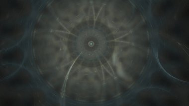 Fantezi kaotik renkli fraktal desen. Soyut Fraktal şekiller. 3D render resimde arka plan veya duvar kağıdı.