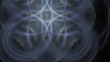 Fantezi kaotik renkli fraktal desen. Soyut Fraktal şekiller. 3D render resimde arka plan veya duvar kağıdı.