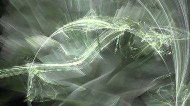 Fantezi kaotik renkli fraktal desen. Soyut Fraktal şekiller. 3D render resimde arka plan veya duvar kağıdı.