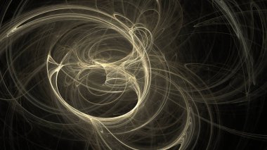 Fantezi kaotik renkli fraktal desen. Soyut Fraktal şekiller. 3D render resimde arka plan veya duvar kağıdı.