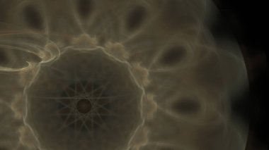 Fantezi kaotik renkli fraktal desen. Soyut Fraktal şekiller. 3D render resimde arka plan veya duvar kağıdı.