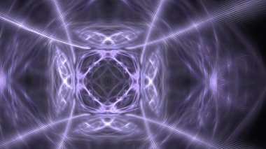 Fantezi kaotik renkli fraktal desen. Soyut Fraktal şekiller. 3D render resimde arka plan veya duvar kağıdı.