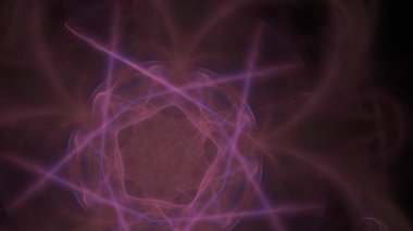 Fantezi kaotik renkli fraktal desen. Soyut Fraktal şekiller. 3D render resimde arka plan veya duvar kağıdı.