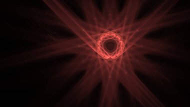 Fantezi kaotik renkli fraktal desen. Soyut Fraktal şekiller. 3D render resimde arka plan veya duvar kağıdı.