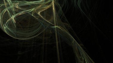 Fantezi kaotik renkli fraktal desen. Soyut Fraktal şekiller. 3D render resimde arka plan veya duvar kağıdı.