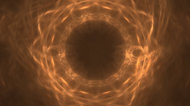 Fantezi kaotik renkli fraktal desen. Soyut Fraktal şekiller. 3D render resimde arka plan veya duvar kağıdı.