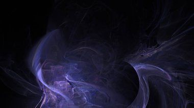 Fantezi kaotik renkli fraktal desen. Soyut Fraktal şekiller. 3D render resimde arka plan veya duvar kağıdı.