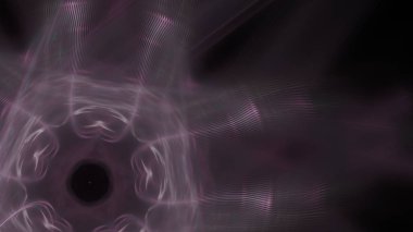 Fantezi kaotik renkli fraktal desen. Soyut Fraktal şekiller. 3D render resimde arka plan veya duvar kağıdı.