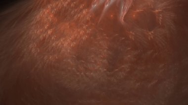 Fantezi kaotik renkli fraktal desen. Soyut Fraktal şekiller. 3D render resimde arka plan veya duvar kağıdı.