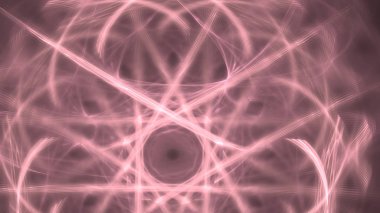 Fantezi kaotik renkli fraktal desen. Soyut Fraktal şekiller. 3D render resimde arka plan veya duvar kağıdı.