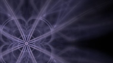 Fantezi kaotik renkli fraktal desen. Soyut Fraktal şekiller. 3D render resimde arka plan veya duvar kağıdı.