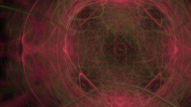 Fantezi kaotik renkli fraktal desen. Soyut Fraktal şekiller. 3D render resimde arka plan veya duvar kağıdı.