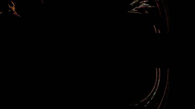 Fantezi kaotik renkli fraktal desen. Soyut Fraktal şekiller. 3D render resimde arka plan veya duvar kağıdı.