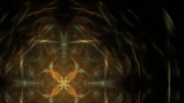 Fantezi kaotik renkli fraktal desen. Soyut Fraktal şekiller. 3D render resimde arka plan veya duvar kağıdı.